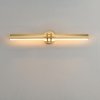 Lampa ścienna kinkiet LED listwa metalowy złoty połysk elegancki klasyczny minimalistyczny uniwersalny LOVELY ST-DN1621-GOLD Step Into Design
